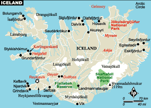 islande politicien carte